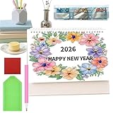 Strass 2026のアートカレンダー-DIY毎月のカレンダー、12か月の計画ツール、ディナストンアートカレンダー|若い恋人の初心者アーティストのために