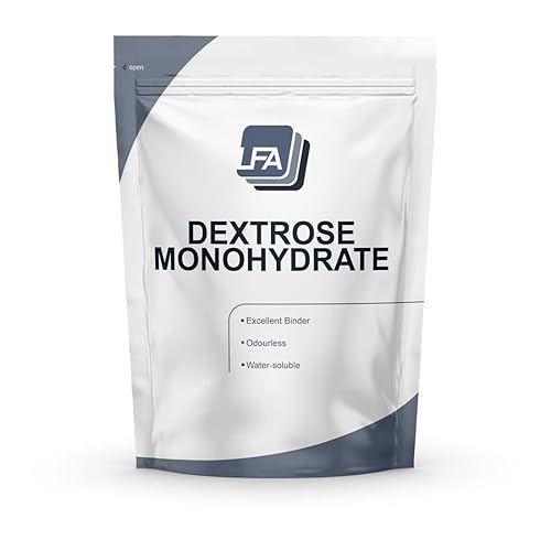 Polvo de monohidrato de dextrosa, 11.0 lbs (11 libras), edulcorante y aglutinante para máquina de prensa de tabletas, mezcla de píldoras, suplemento