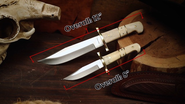 Amazon.com : Timber Rattler 2-Piece Bowie Knife Set | Stainless
