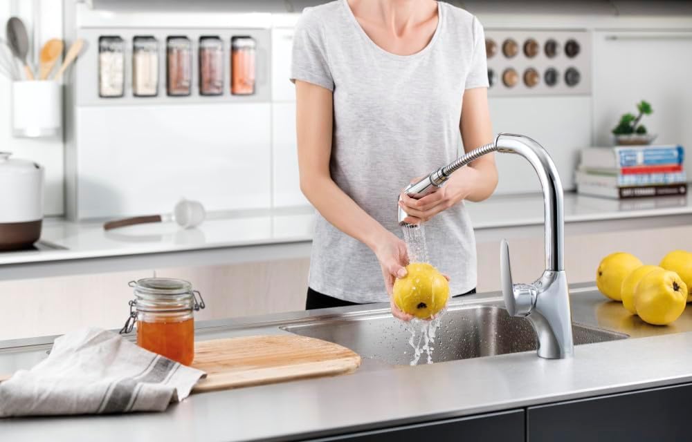 Artema Armix V3 A42151 Pull-Out Eviye Bataryası, El Duşlu, Krom