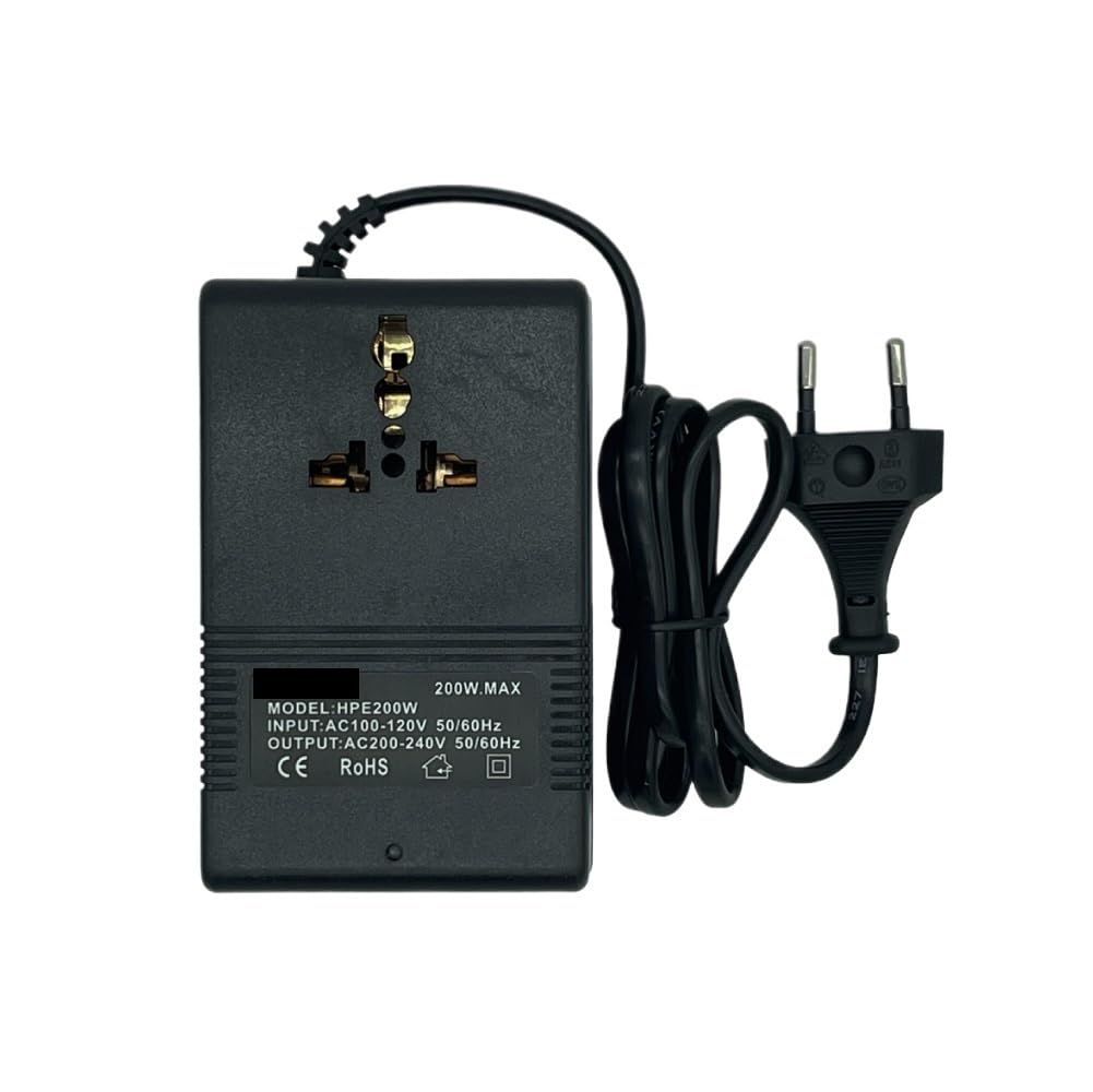Adaptateur de voyage 110VAC à 220VAC compact pour brancher vos chargeurs en déplacement