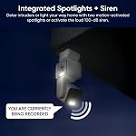 Wyze Pan Cam Duo Indoor/Outdoor IP65 2K 360° Pan/Tilt/Zoom Smart Home Security Camera with Color Night Vision, Works with Alexa & Google Assistant, White