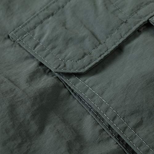 Mesinsefra Boys Mens Hiking Casual Quick Dry Shorts Lightweight Elastic Waist Outdoor Hiking Travel2