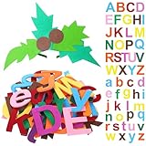Thiccywoov Book Character Costume Palm Tree Costume Set Include Palm Tree Headband and 52 Self Adhesive Felt Letters, School Outfits for DIY Cosplay Role Play Classroom Party Accessory Teacher
