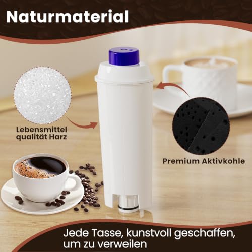 GOLDEN ICEPURE Wasserfilter für De'Longhi DLSC002, 8er Pack – Ansicht 4