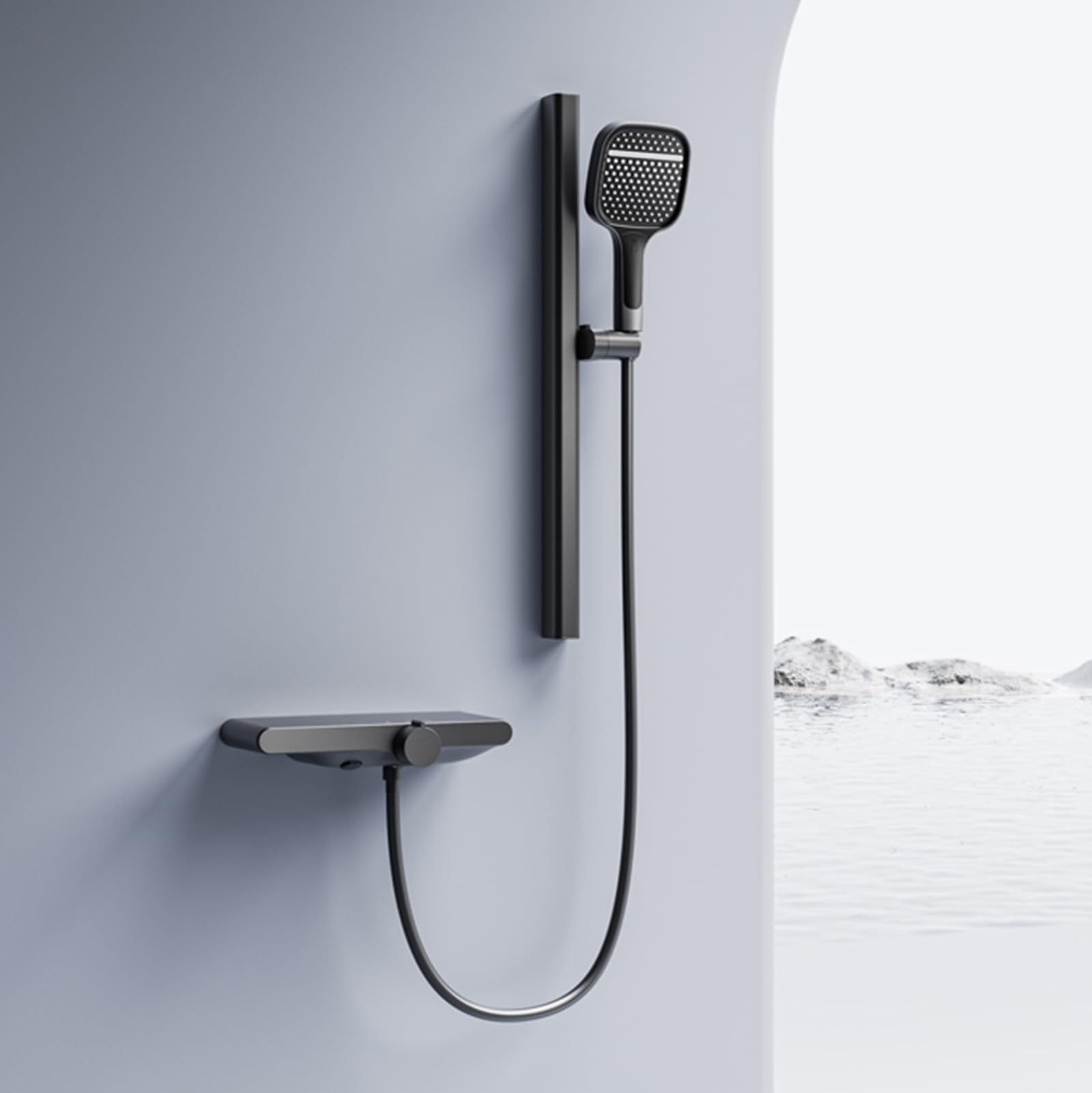 Mitigeur de douche et baignoire pour des moments de relaxation en famille
