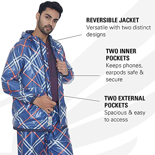 Reliable Rainwear H2O Brute Suit Reversible Raincoat for Men