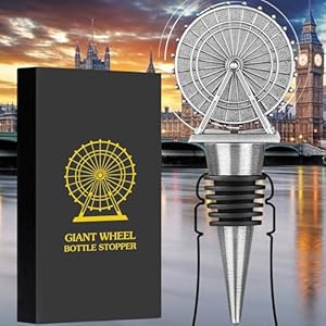 LKKCHER DESIGN Riesenrad Weinstopfen