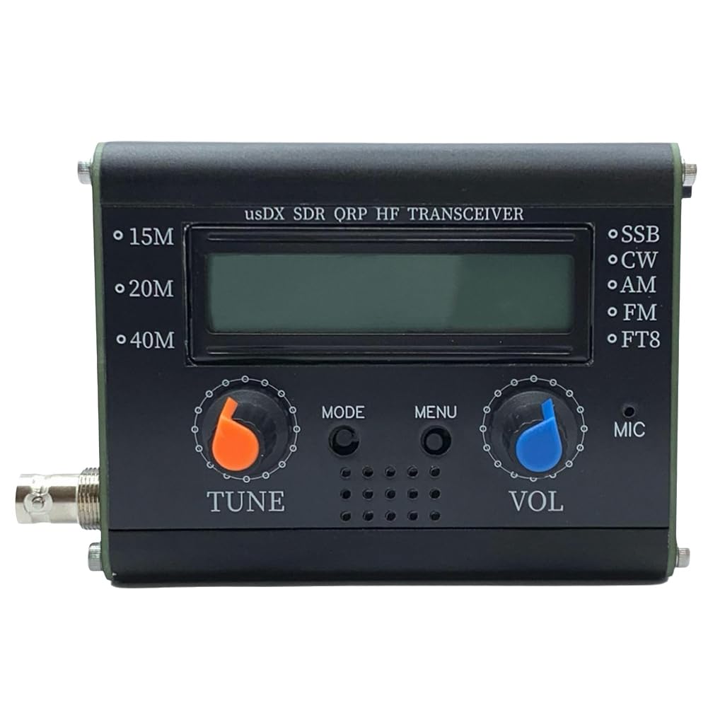 USDX SDR ORP HF R1.02W 5W 40M 15M 20M 3 pasma SDR Wszystkie tryby USB, LSB, CW, HF SSB QRP Transceiver z mikrofonem