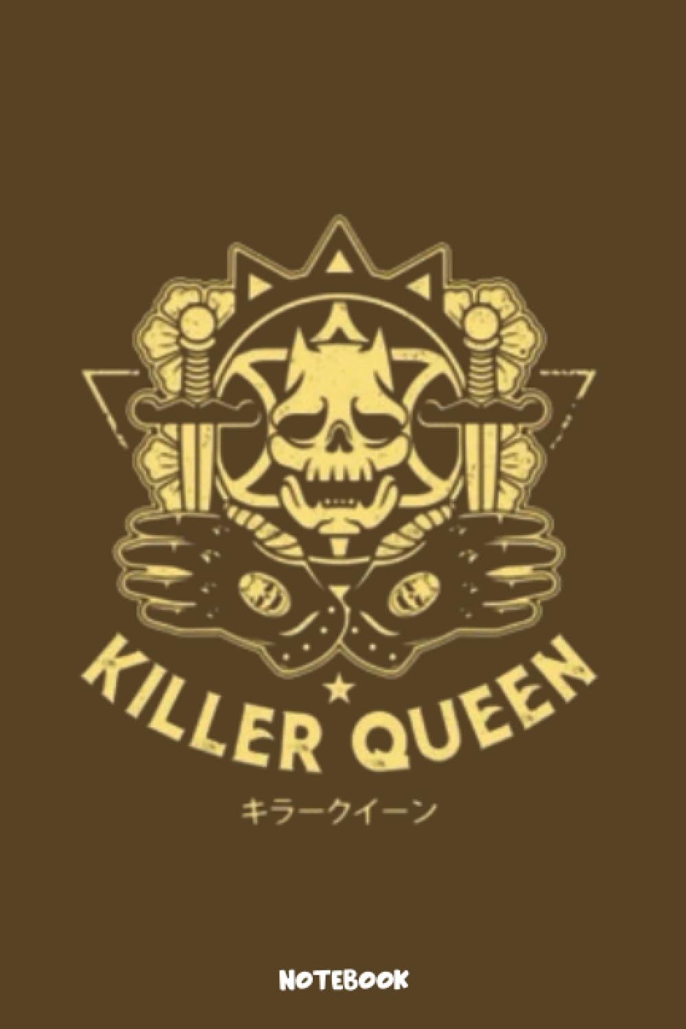 Killer Queen Notebook: Journal College Ruled Notebook | 120 Pages | 6 x 9 Size | Gift