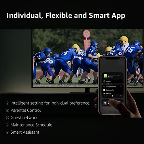 Meshforce M3 Mesh Wifi System, Up To 4,500 Sq.ft Coverage, Ac1200 Gigabit Routers For Wireless Internet, Mesh Wifi Router Replacement, App Control, Guest Network And Parental Control(Midnight Black) #TOP5