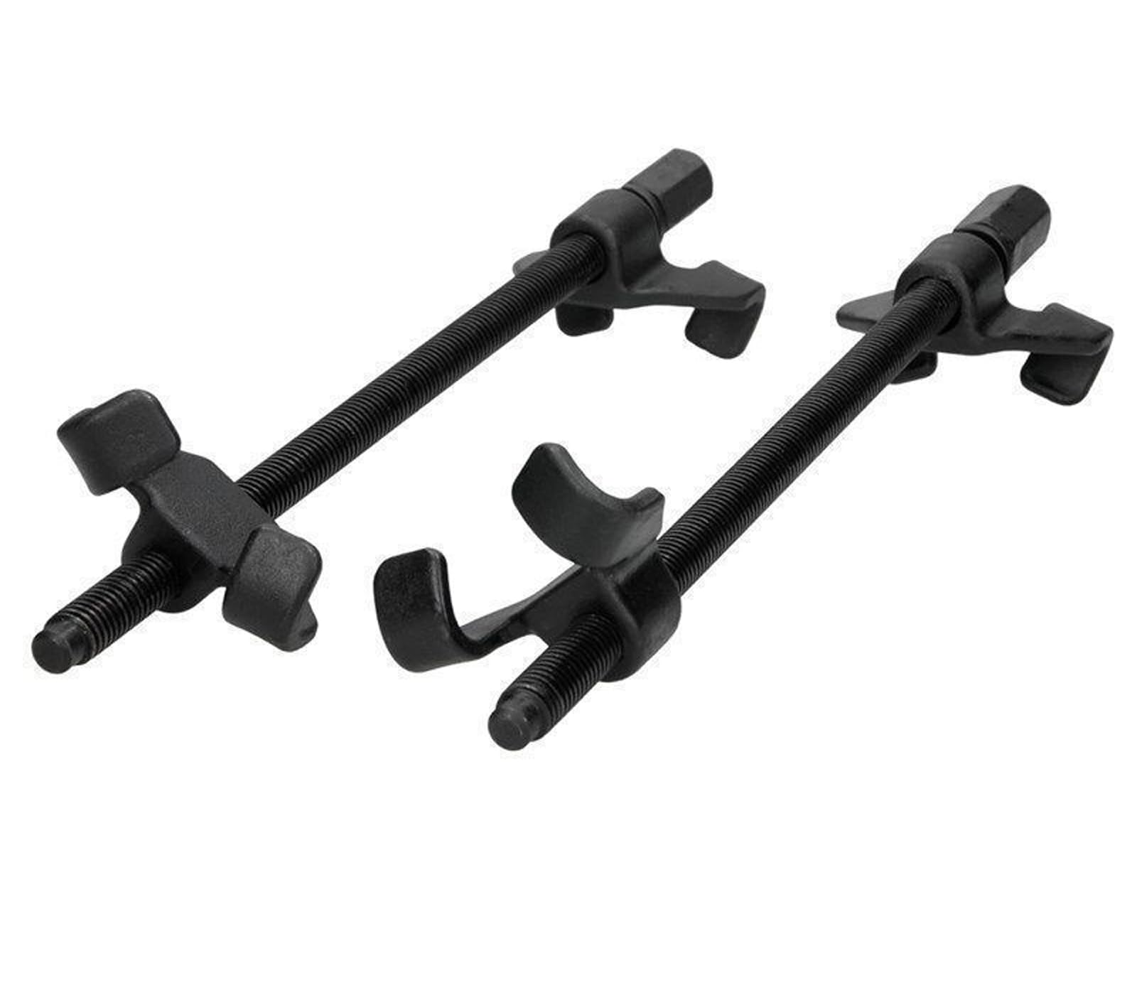 2 COMPRESSORI MOLLE SMONTAGGIO AMMORTIZZATORI AUTO SMONTA REGOLABILE 28CM 280MM