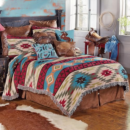 Black Forest Décor Southwest Expressions Tapestry Coverlet - King – Western Bedding – 106