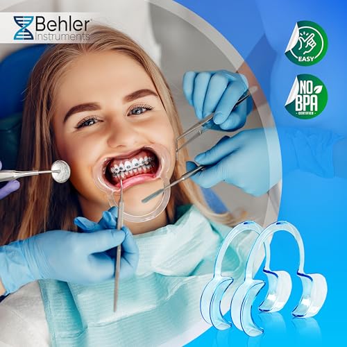 20 Stück Mundöffner für Erwachsene - C-Form Mundöffner - Wangenhalter - Intraorale Lippen Mundöffner - Mundöffner 20 Stücke Dental C-form Typ Klar -Mundseparator - C-Form Mundöffner Mund Lippenöffner
