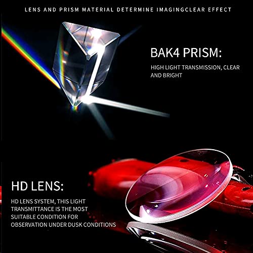 20x50 Binoculars for Adults, HD Professional/Waterproof Fogproof Binoculars, Durable and Clear FMC BAK4 Prism Lens, for… – Bild 3