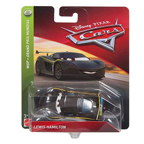 Disney Cars - Grand Prix Mundial Lewis Hamilton, Vehículo Diecast, Coche de Juguete (Mattel FLM11) , color/modelo surtido