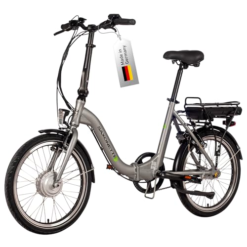 SAXONETTE E Bike Klappbar für Erwachsene, E Klapprad 20 Zoll mit...