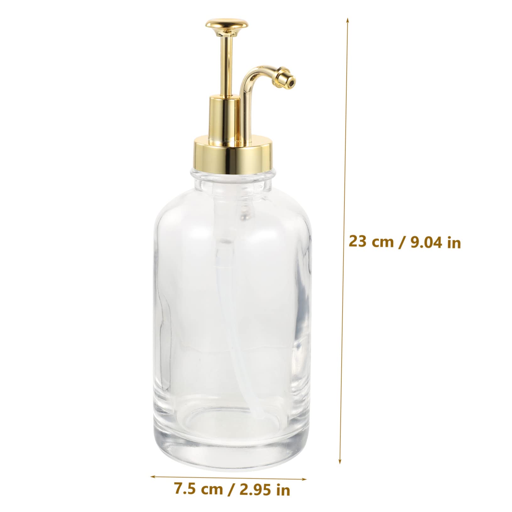 Distributeur de Sirop pour Bar à Café en Verre et Bois