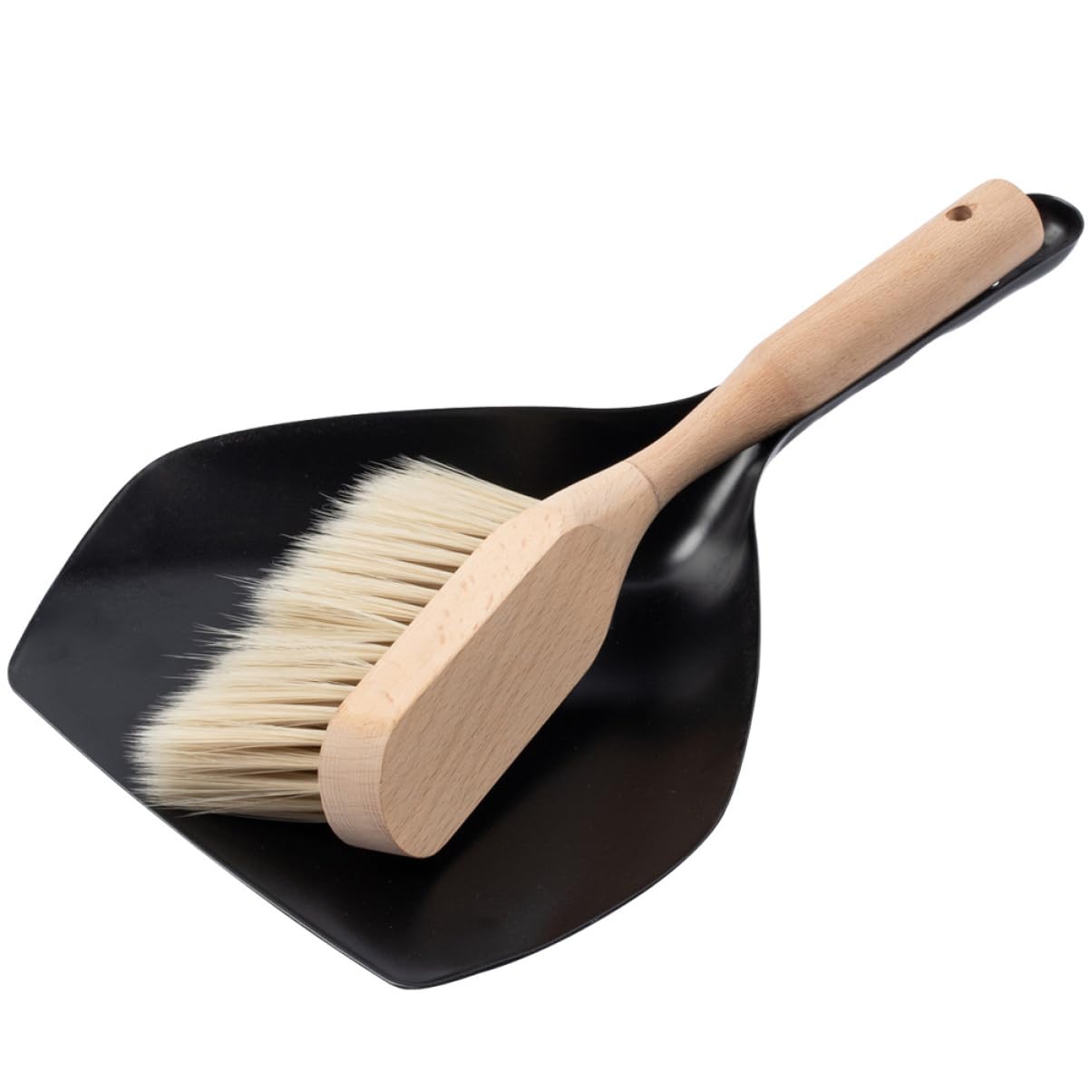 BUTIFULSIC 1 Set Desktop Broom Handheld Broom Dustpan Cleaning Accessory Whisk Broom Small Broom and Sweeping Pan Dust Brush Household Brooms Mini Broom Mini Brush Portable Brush Char The Pet