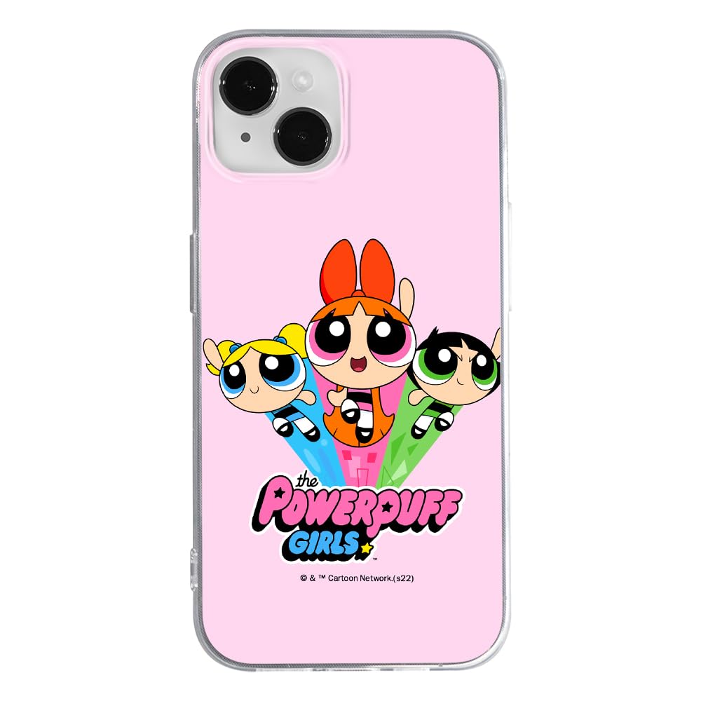 Ert Group custodia per cellulare per Apple Iphone 14 PRO MAX originale e con licenza ufficiale The Powerpuff Girls, modello Powerpuff Girls 029, con effetto glitter overflow
