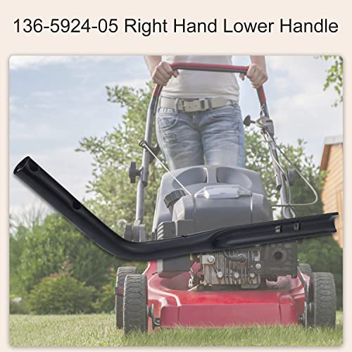 136-5924-05 Right Hand Lower Handle For Toro Handle 127-0658-05 - For 21" Mulching/Rear Bagging Lawn Mower, Fits Model 10732. #TOP6