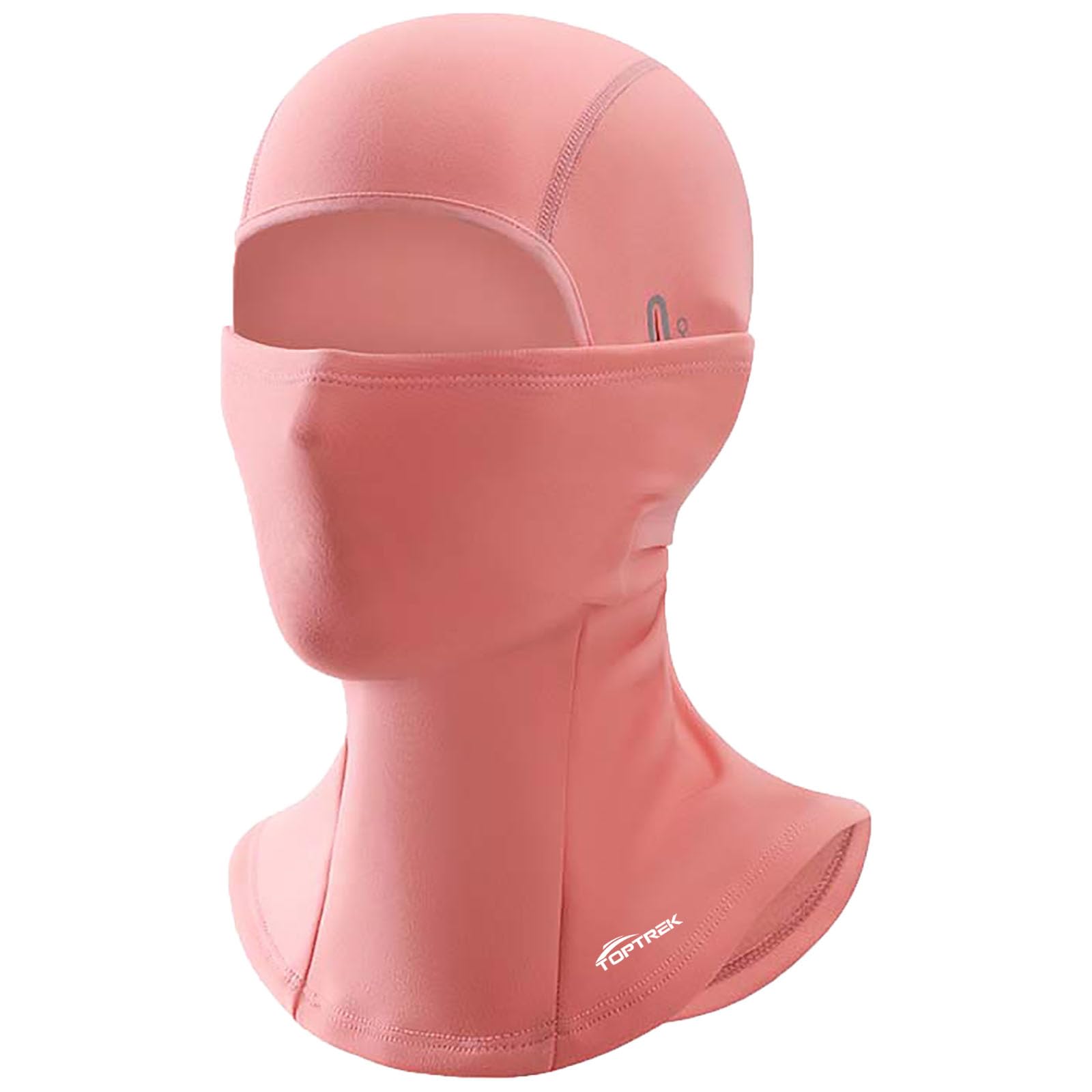 toptrek Sturmhaube Winter, Winddicht Warm Sturmmaske, Balaclava für Outdoorsports Radfahren Snowboarden Skifahren Motorradfahren, Atmungsaktive Skimaske für Herren& Damen, Rosa