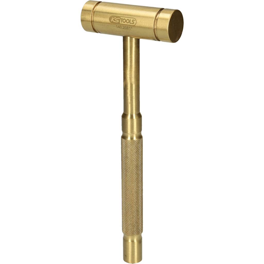 KS Tools 140.2082 260mm Brass Hammer - Image 4
