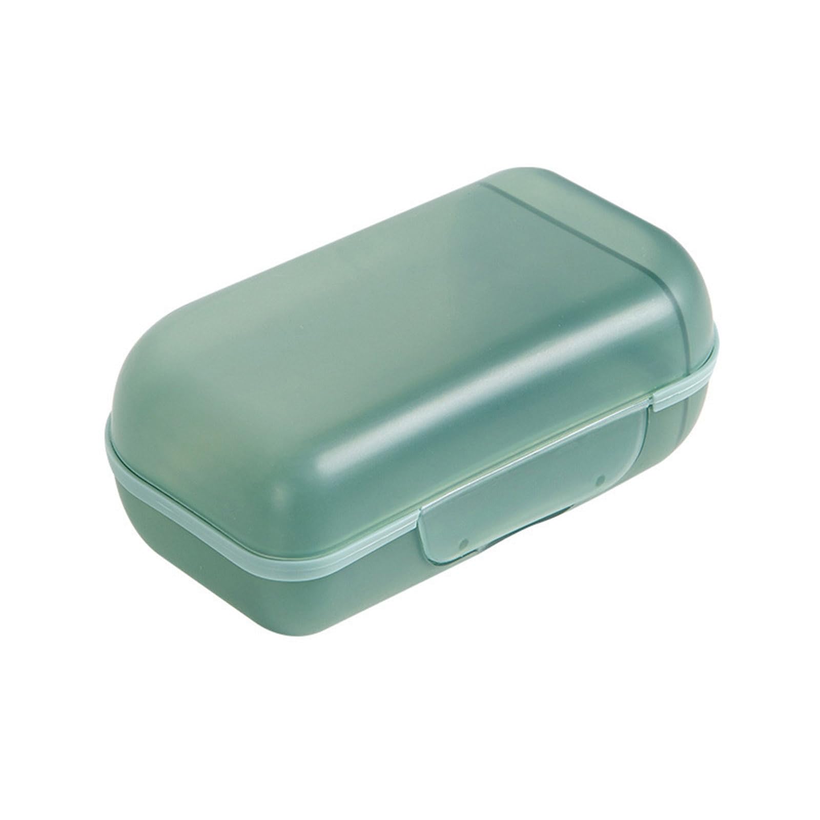Msioytog Miniature Soap Travel Case Resistant Lid Small Bathroom Accessory Container for Jewelry Hair Hygienic Soap Travel Organizers