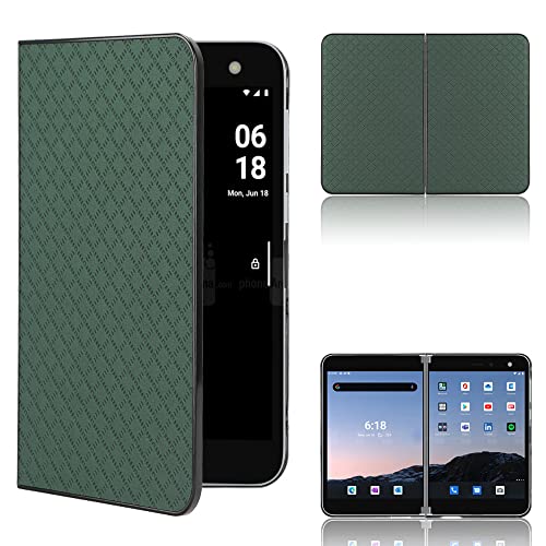 Compatible con Microsoft Surface Duo Funda,Compatible con Microsoft Surface Duo Funda de teléfono con protección antigolpes y Anti caídas2 Green