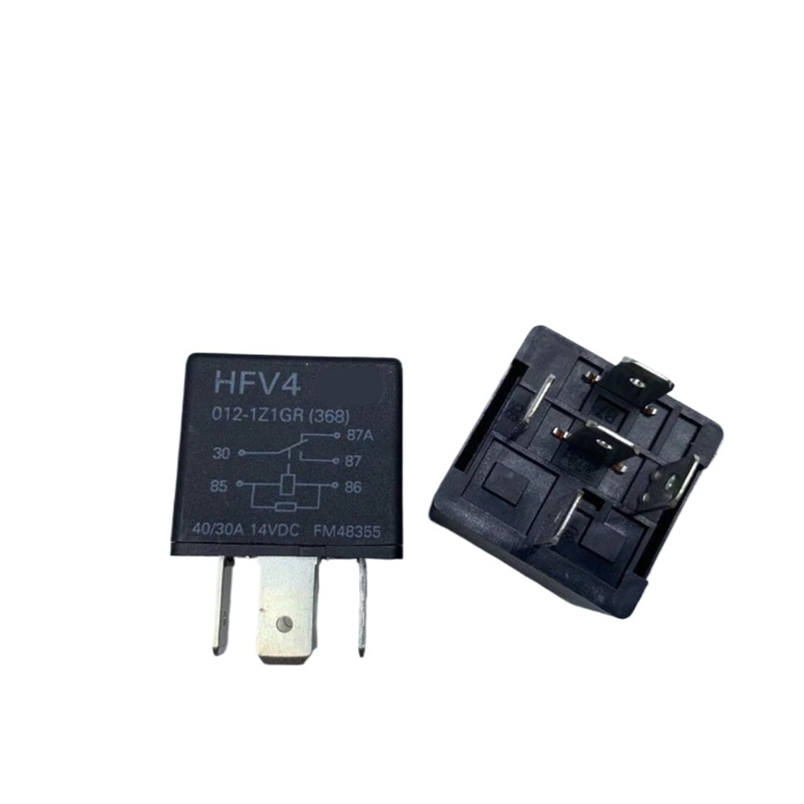 AARTERZZA HFV4 012-1Z1GR 12V 40A 5-Foot Relay