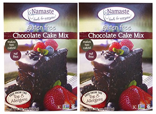 Namaste Chocolate Cake Mix (2x26 OZ) by Namaste