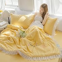 Amazon｜ブランケット フリル付き お昼寝ケット ストロベリー柄 夏の