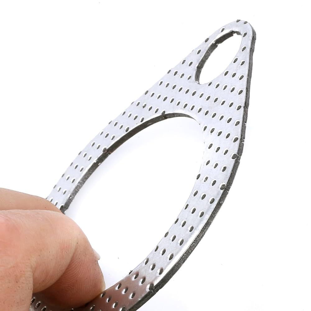 Amazon.co.jp: LOYELEY マフラーガスケット 4枚入り 厚さ2mm