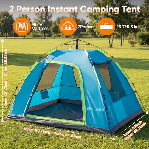 Golabs CT3 2 Person Instant Camping Tent