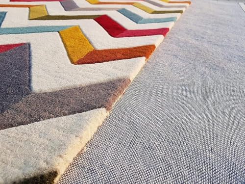 Image of Carpets and Rugs Woolen Thick Floral and Contemporary Designs for Area Rugs Carpets for Living Room, Bedroom, Hall, Bedside Runner Size 2x6 feet