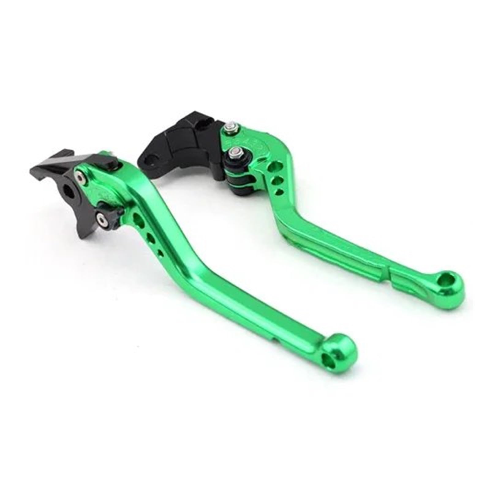Frein Embrayage Pour Aprilia Pour Caponord Pour Dorsoduro 1200 Pour RSV 1000 SL 1000 1998-2017 Moto CNC Leviers D'embrayage De Frein Courts/longs Levier Frein Moto(Long green)