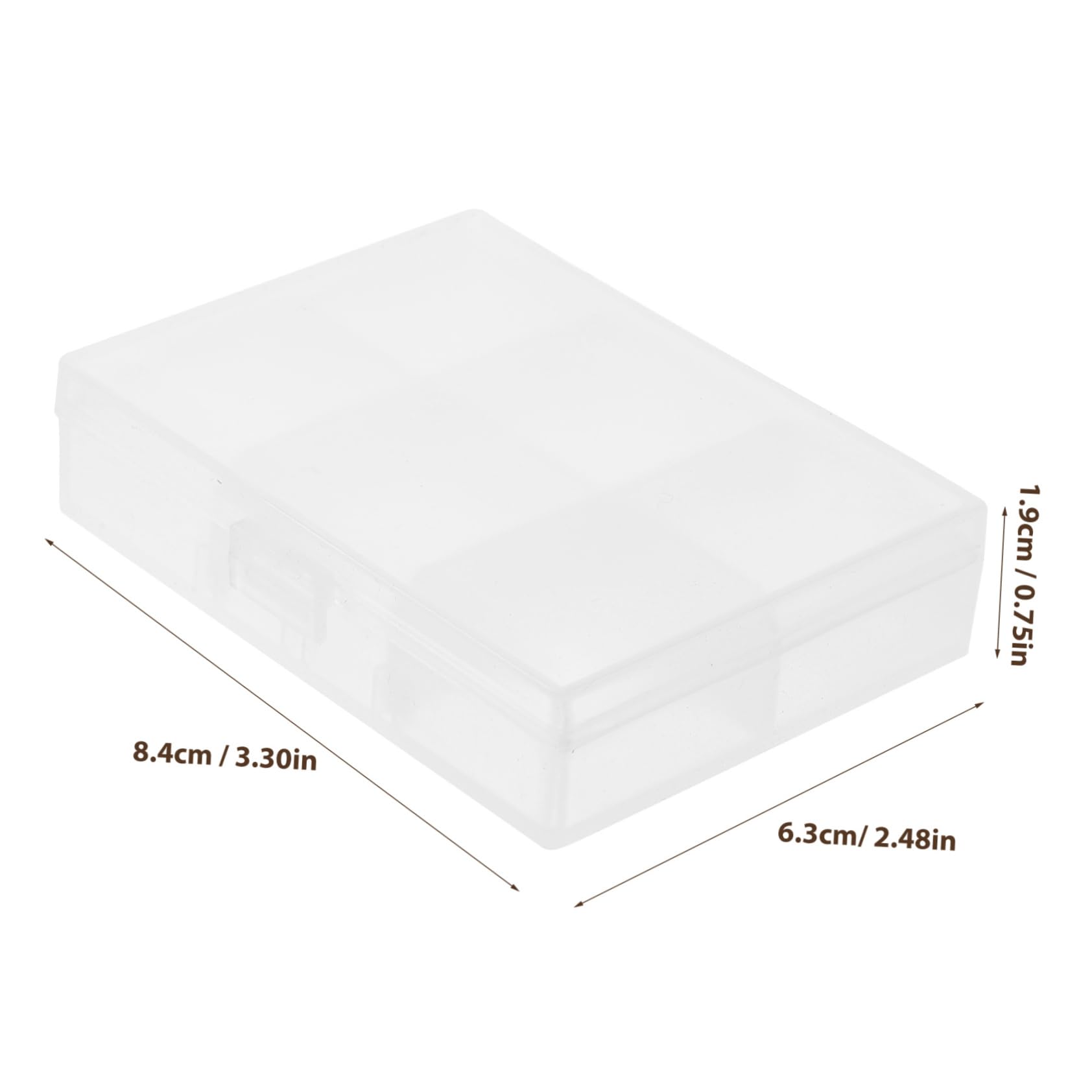 balacoo Compact Photo Storage Box 2pcs Organizer Boxes Compartments for Markers Nails Screws and More Desk Accessory Organizer