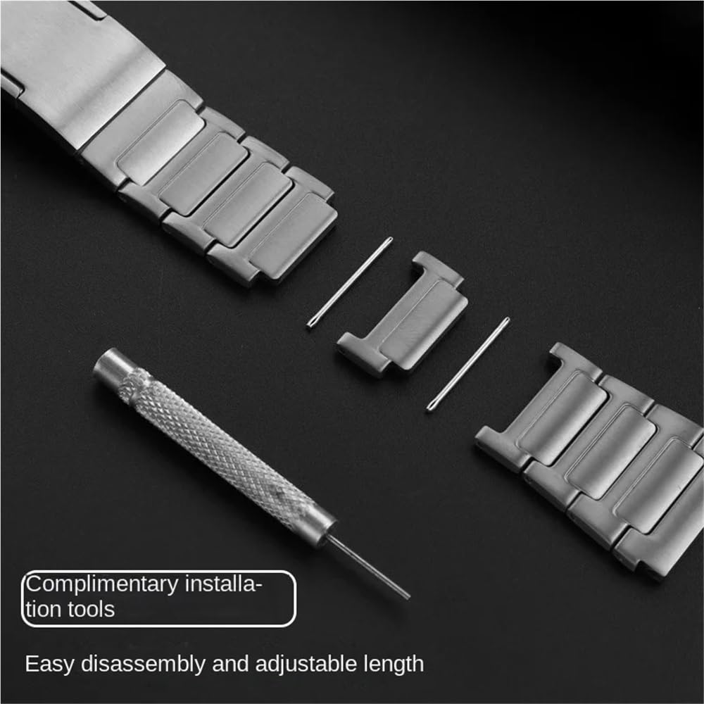Bracelet de montre en titane 23 mm for Casio Protrek PRW-30, PRW-50, PRW-60Y, PRW-70