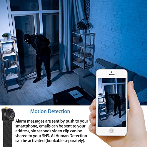 Mini Hidden Camera Module With 1080P Hd Wireless Diy Small Camera Inside With Mobile Phone Wifi Hidden Camera Security Camera Nanny Cam With Motion Detector Tf Card Recording Ular S3 #TOP4