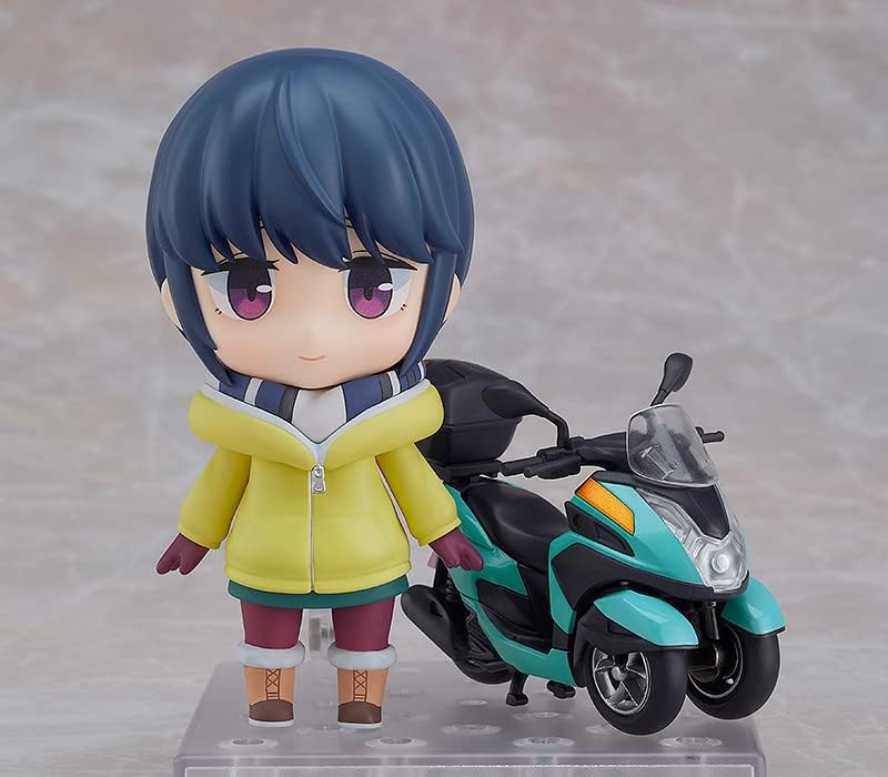 Miniatura 9 de GOOD SMILE COMPANY Nendoroid Yuru Camp Rin Shima Tricyle Versión, sin escala, plástico, prepintada figura de acción