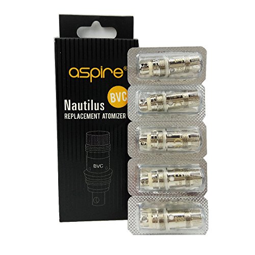 Lot de 5 bobines de rechange pour Aspire Nautilus BVC pour Aspire Nautilus 2 BVC 0,7 ohm