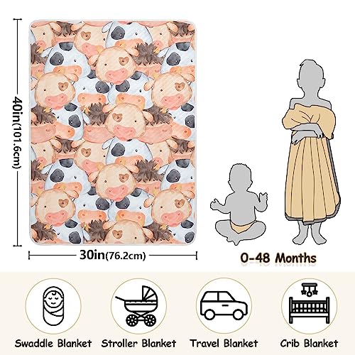 KICPOAY-Baby-Swaddle-Blanket-for-Boys-and-Girls-Muslin-Baby-Receiving-Swaddle-Blanket-Soft-Cotton-Nursery-Swaddling-Blankets-for-Newborn-Toddler-Infant