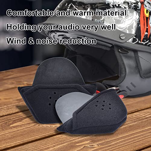 Buying Guide Ear Cover Pads for Motorcycle Half Helmet, Speaker Audio