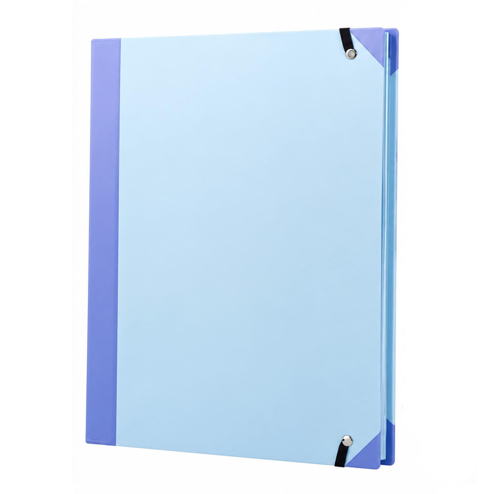 FERNVALE File Organizer in Case I Go Missing Important Document Organizer with Labels & Stickers Life Book Folio for Will Insurance Password Emergency Preparedness Home Office Storage Blue