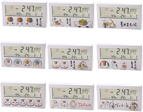 Amazon.co.jp: ニャンコ先生 目覚まし時計 夏目友人帳 デジタル