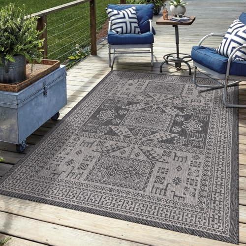 Tapete Keen Home Design para terraza y área exterior 46x67 pulgadas miniatura 1