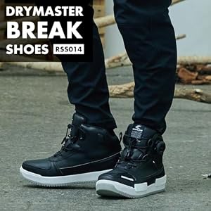 RS TAICHI DRYMASTER Break Shoes RSS014 KHAKI Motorcycle Riding