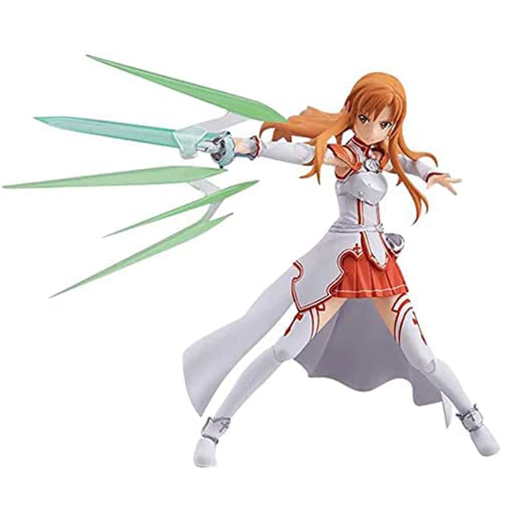 Yuuki Asuna e Kirito Movable Figures 13 cm Handmade parti intercambiabili anime Action Figure Statua Collezionismo Desktop Decorazione Regalo per i fan