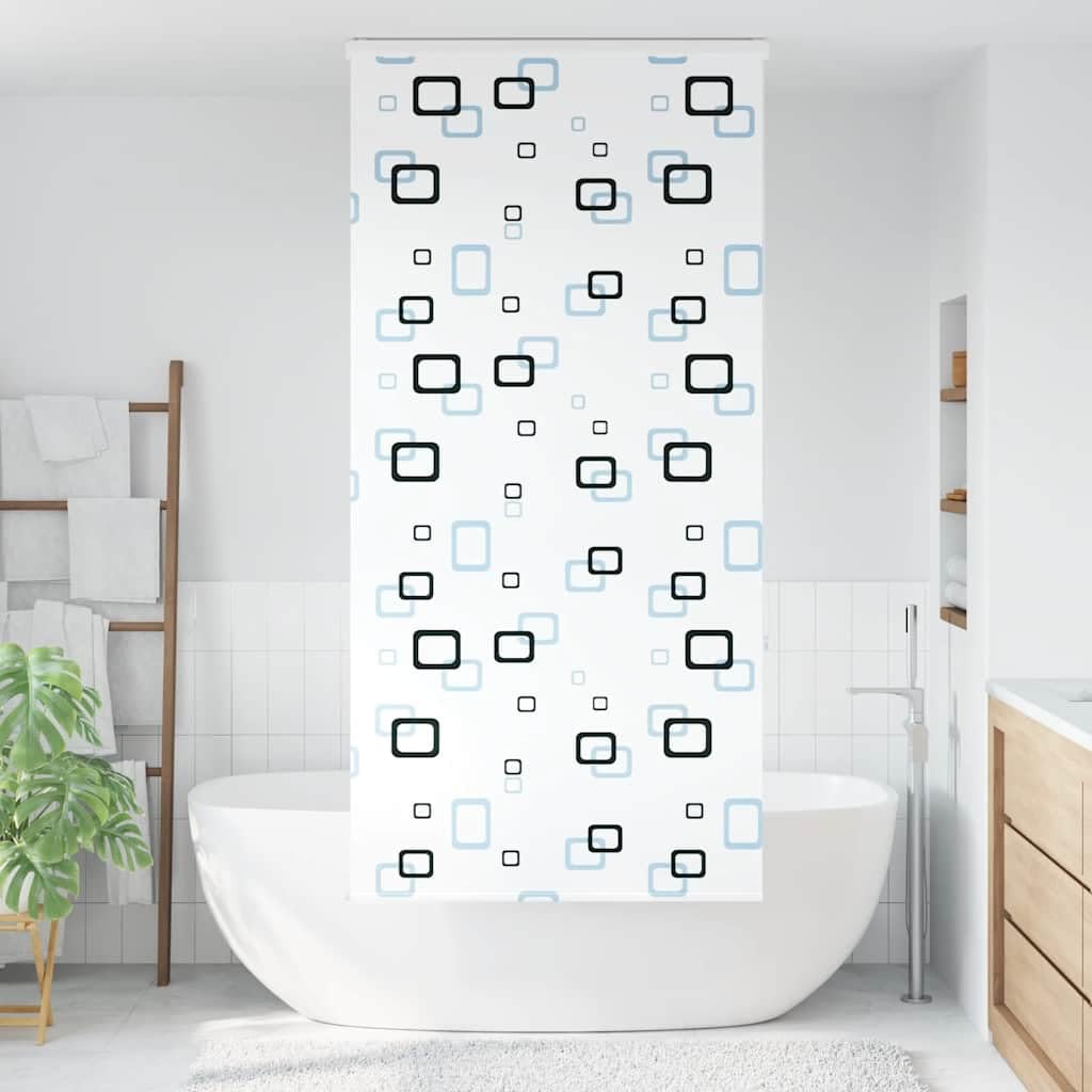 Duschrollo mit Kassette 110x240 cm Stoffbreite 106 cm