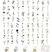 Piante e Fiori Adesivi Stickers per Scrapbooking 160pcs Adesivi Scrapbooking Stickers Floreali Adesivi Diario Stickers Adesivi Vintage Piante Adesivi Stickers Scrapbooking Adesivi Decorativi Fiori